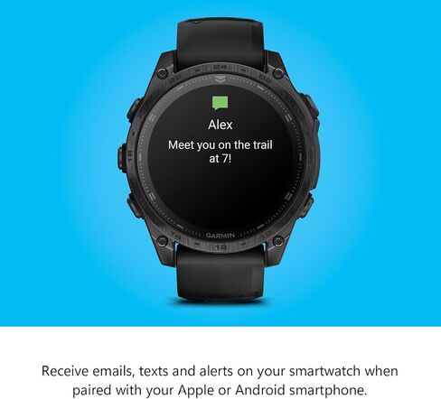 Garmin tactix 8 Solar: AB Elite Edition Premium Tactical GPS Smartwatch | Applied Ballistics Elite Solver, Stealth Mode, Flashlight, Topo Mapping, Health Metrics, with Signature Series Charger Bundle in Kuwait