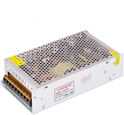 BTF-LIGHTING AC100-240V to DC24V10A Max240W Switching Power Supply Device Transformer Adapter Converter for LED Strip/String/Matrix,CCTV Camera,Security System,Radio,Cats in Saudi Arabia