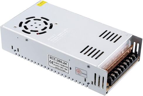 BTF-LIGHTING AC100-240V to DC24V10A Max240W Switching Power Supply Device Transformer Adapter Converter for LED Strip/String/Matrix,CCTV Camera,Security System,Radio,Cats in Saudi Arabia
