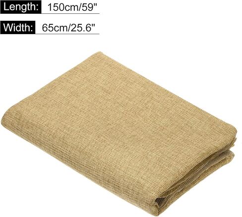 uxcell Camel Speaker Mesh Grill Cloth (not Cane Webbing) Stereo Box Fabric Dustproof Cloth 67cm x 150cm 26 Inches x 59 Inches in Saudi Arabia