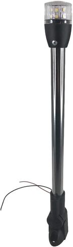 Pactrade البحرية ستيرن مرساة ضوء 10.5 ''قابلة للطي أسفل LED أضواء الملاحة لقارب الصيد يخت المراكب الشراعية in Saudi Arabia