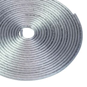 Conext Link 10 FT 10 AWG GA Full Gauge Battery Power Cable Ground Wire Clear Silver OFC Copper （10159）