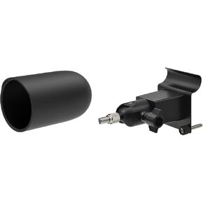 Holicfun Vinyl Siding Mount and Silicone Cover Skin Bundle for TP-Link Tapo MagCam C425 - Black