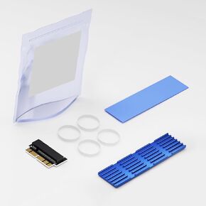 M.2 NVME SSD to 12+16 Pin AHCI Adapter, M-Key SSD Convert Card for 2013 to 2017 MacBook Air/Pro