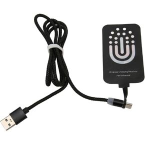 Charging Receiver, Thin Type C Magnetic Suction Dual Purpose, Charging Patch, Multiple Charging Methods, Multiple Protections for Small Type C Devices
