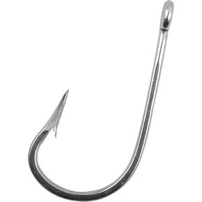 Southern Tuna Saltwater Fishing Hooks, 15pcs Stainless Steel Big Game Trolling Hooks Forged Ringed Extra 6X Strong Ultra Sharp Size 5/0-13/0