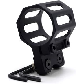 Smith's KIT 30mm Offset Ring Fit M-Rail Mount System Flashlight Clip Holder Mount Black