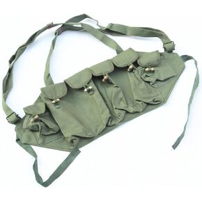 M313 Norico Chicom Type81 7.62 * 39mm AK Tactical Chest Rig Ammo Bandolier 6 BAOCH