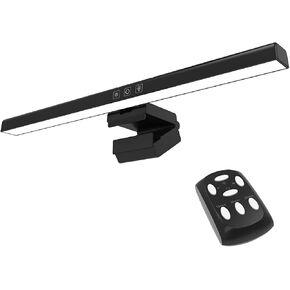 Monitor Light Bar with RGB Backlight, USB Powered Computer LED Screen Lamp for Eye Caring, Dual Light Source with Touch Control Timed Computer Monitor Desk Lamp for Game Office