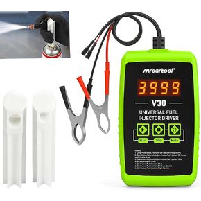 MR CARTOOL V30 العالمي حاقن الوقود Driverbox البنزين عن طريق الحقن الأنظف اختبار أداة استخدام مع خزان التنظيف بالموجات فوق الصوتية