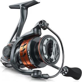 Cadence Vigor Spinning Reel - 9+1 BB Fishing Reel with Lightweight Magnesium Frame, Smooth Powerful Spinning Reels with High-Speed 6.2:1 Gear Ratio, 36 LBs Max Drag & Stronger Machined Handle