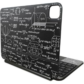 Skin Compatible with Apple Magic Keyboard for iPad Pro 11‑inch (M4) 2024 - Mathematical - Premium 3M Vinyl Protective Wrap Decal Cover - Easy to Apply | Crafted in The USA by MightySkins