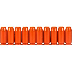 A-Zoom 40 S & W SNAP Cap, Orange, 10PK, (15414)