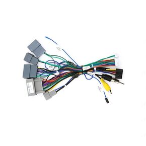 16Pin سيارة ستيريو راديو الطاقة التحديثية المحول تسخير الأسلاك يناسب هوندا FIT/Jazz/Elysion/Jade/CRIDER/VEZEL/ODYSSEY/HR-V/XR-V