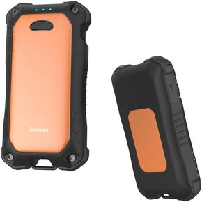OCOOPA IP56 Waterproof Hand Warmers Rechargeable 10000mAh, Extra Heat Mode,16hrs Heat, Handwarmer with Torchlight, PD & QC Electric Hand Warmer, Winter Outdoor Gifts for Men Hunting Camping Hiking
