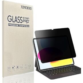 1 Pack Privacy Screen Protector for Samsung Galaxy Tab S10 Plus/S9 Plus/S9 FE Plus/S7 FE 5G/S8 Plus 12.4'', 1 Pack Privacy Tempered Glass for Samsung Galaxy Tablet S10+/S9 Plus/S7 FE