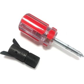 Ahlmanstr Rear Sights Adjuster for HK Style Drum Sight Stainless Steel Adjustment Tool Essential Adjuster Screwdriver Two Pcs Set, red