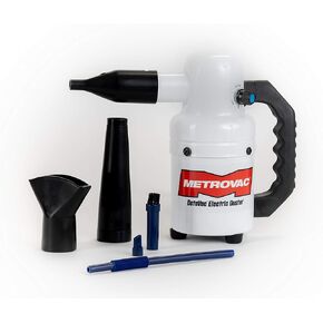 Metrovac Electric Duster ED -500PV مع التحكم في السرعة المتغيرة - منظف الكمبيوتر القوي ، 0.75 محرك HP.