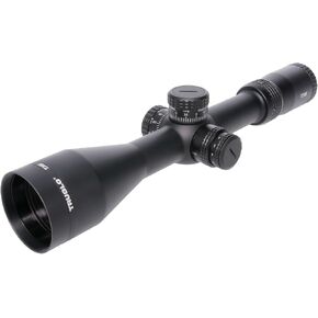 TRUGLO TX6 FFP Tactical Hunting Shooting Durable Waterproof Fogproof Shock Resistant One-Piece 30mm Aluminum Tube Illuminated MRAD Mil-Dot Reticle Riflescope | 3" Sunshade Included