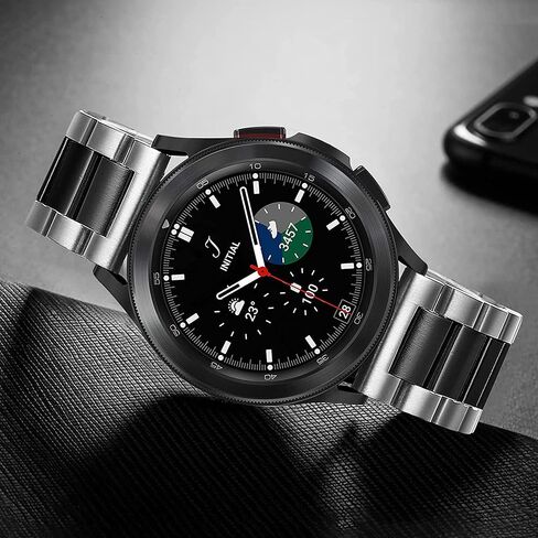 Compatible with Garmin Approach S44 Band, 20mm Quick Release Stainless Steel Metal Durable Replacement Strap Bracelet Compatible for Garmin Approach S50, S44, S42, S40 Smartwatch in Saudi Arabia