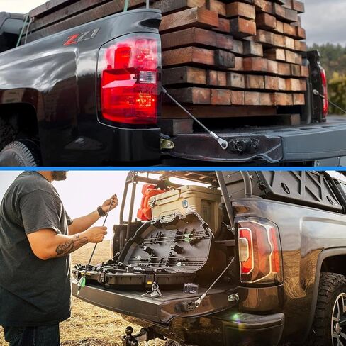 BETOOLL Tailgate Hinge KIT for 99-06 Chevy Silverado GMC Sierra 4 Piece Set in Kuwait