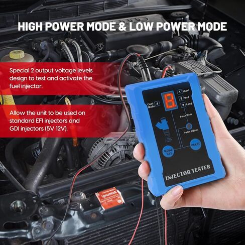 MR CARTOOL V30 Universal Fuel Injector Driverbox Gasoline Injectors Cleaner Tester Tool Use with Ultrasonic Cleaning Tank in Kuwait