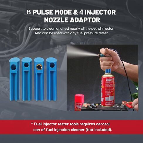 MR CARTOOL V30 Universal Fuel Injector Driverbox Gasoline Injectors Cleaner Tester Tool Use with Ultrasonic Cleaning Tank in Kuwait