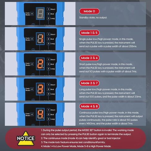 MR CARTOOL V30 Universal Fuel Injector Driverbox Gasoline Injectors Cleaner Tester Tool Use with Ultrasonic Cleaning Tank in Kuwait
