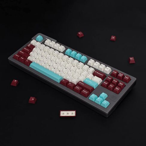 163 Keys Classic Blue Keycaps Cherry Doubleshot Keycaps Set Fit for ISO ANSI 95% 75% 65% 60% Mechanical Keyboard Cherry Mx Gateron Switches in Kuwait