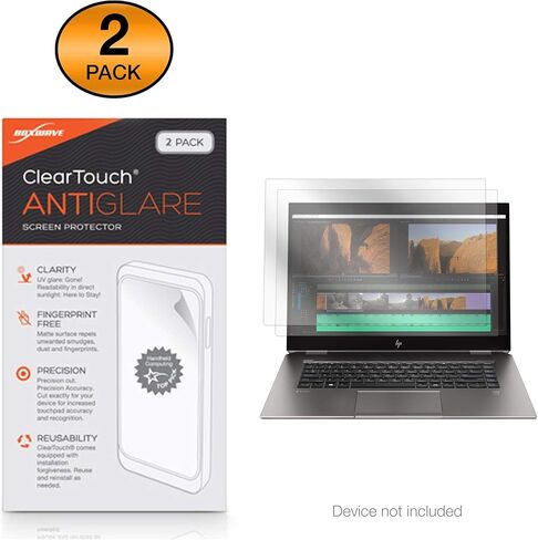 واقي شاشة Boxwave لـ HP Zbook Studio X360 G5 (واقي الشاشة Cleartouch Anti-Glare (2-Pack) ، Skin Matte Film Matte Film for HP Zbook Studio X360 G5 in Kuwait