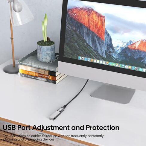 كبل امتداد USB حزمة 3 قدم من 2 ، 5 جيجابت في الثانية/60 واط نقل البيانات وشحن Sync USB النوع A 3.0 موسع ذكر إلى أنثى لرصد لوحة مفاتيح الشاحن SSD Flash Camera SSD والمزيد in Kuwait