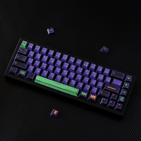 150 Keys Dye-Sublimation Cherry Profile Keycaps Custom Japanese Manga Theme PBT Keycaps Set for Cherry Gateron MX Switches Mechanische Keyboard in Saudi Arabia