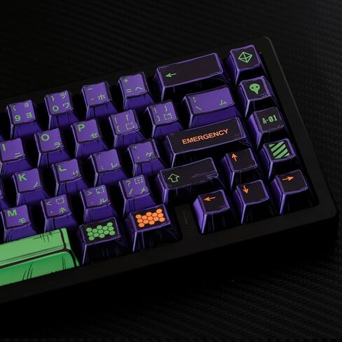 150 Keys Dye-Sublimation Cherry Profile Keycaps Custom Japanese Manga Theme PBT Keycaps Set for Cherry Gateron MX Switches Mechanische Keyboard in Saudi Arabia
