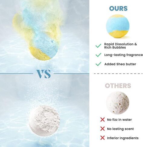 ZenBombs Bath Bombs Gift Set, 20 pcs Natural Shea Butter & Essential Oil Bath Bomb for Skin Moisturizing, Handmade Bubble Bath & Fizzy Spa, Ideal Gift for Women in Saudi Arabia