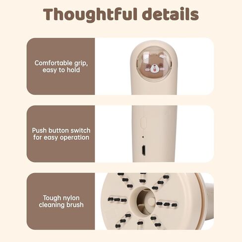 Mini Desktop Vacuum Cleaner Portable Cute Animal Shape USB Rechargeable Cordless Vacuum Cleaner 36 Degree Swivel for Cleaning Eraser Dust Computer Piano Keyboard (Pink) in Saudi Arabia