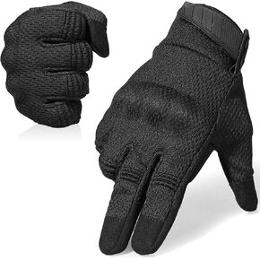 WTACTFUL Summer Breathable Tactical Gloves for Men Touchscreen Airsoft Motorcycle Hunting Outdoor