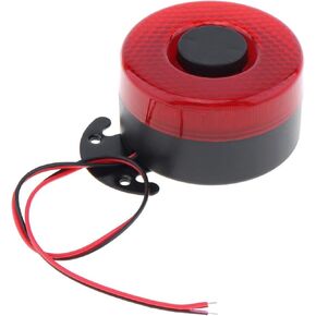 DriSentri Car Back-up Alarm, 12V/24V 105dB Reverse Beeper Backup Alarm Vehicle Auto Back Up Horn Car Reverse Alarm Buzzer Siren with Light