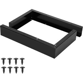 Anrain W10164745 Silver Microwave Trim Kit, Universal Microwave Filler Kit Fits for Whirlpool W10164745 and Most Other Brands, Microwave Oven Panel Kit, Stainless Steel, 17.25" x 10.75"