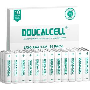 AAA Batteries 24 Pack, Maximum Power Ultra Long Lasting Triple A Battery, High-Performance 1.5 Volt Alkaline Batteries with Anti-Leakage Design, Up to 10-Year Shelf Life