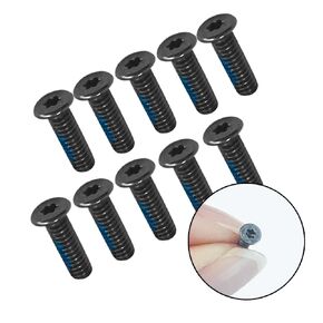 10PCS Hexagonal Plum Blossom Screws Bottom Shell Replacement for Lenovo ideapad Yoga 6-13ALC6 82ND,6-13ARE05 Lower Bottom Base Cover Case Screws