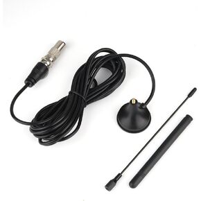 Zetiling TV Dual Antenna, Portable Indoor, Europe and America, ATSC/-T/-2/ISDB, Up to 50 Miles