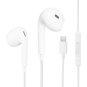 Wired Earphones/Headphones for iPhone with Built-in Microphone and Volume Control,Earbuds Compatible with iPhone 14/13/12/11/XR/XS/X/8/7/SE/Pro/Pro Max,Support All iOS System,