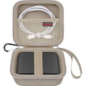 Elonbo Carrying Case for TP-Link Ultra-Portable Wi-Fi 6 AX1500 TL-WR1502X/ AX3000 TL-WR3002X Travel Router, Wireless Hotspot Router Storage Holder, Extra Mesh Pocket Fits Power Adapter Cable, Black