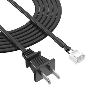 PKPOWER 6ft 18AWG AC Internal Power Cord Cable Lead for Vizio E420AR E500AR D40F-J09 D43F-J04 with Connection to Power Board