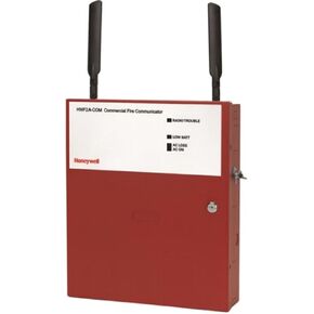 Honeywell HWF2A-COM LTE/IP Digital Cellular Fire Alarm Communicator and Internet Panel (AT&T), LTE and IP Connection Tested Every Day, Three Selectable Reporting Paths, Standalone Power Supply