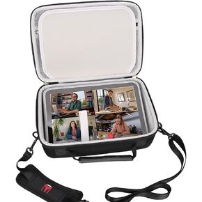 Mchoi Hard Case Suitable for Meta Portal Go Portable Smart Video Calling 10" Touch Screen, Waterproof Shockproof Portal Go Carrying Protective Case, Case Only