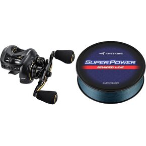KastKing MegaJaws Elite Baitcasting Reels & KastKing Superpower Braided Fishing Line