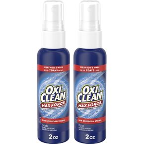 OxiClean Max Force Laundry Stain Remover Spray, 2 fl oz, 2PK