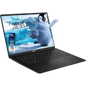 Asus Vivobook S 14 14 "الكمبيوتر المحمول ، AI تعمل على أجهزة الكمبيوتر المحمولة Wuxga OLED ، Intel 8-Core Ultra 5 226V ، 16GB LPDDR5X RAM ، 1TB SSD ، Lacklit KB ، WiFi 7 ، Thunderbolt 4 ، Windows 11 Pro +BWE. in Saudi Arabia