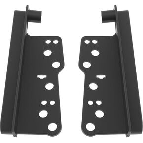 1 Pair Car Double DIN Installation Dash Kit Compatible with Toyota RAV4 2005-2010 Compatible with 4runner 2004-2006 3.9x3.1x0.4Inch Black
